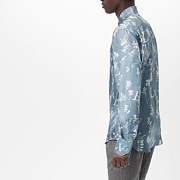 1ouis Vu1tton Silk Street Style Long Sleeves Logo Luxury Shirts - 2
