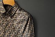 Fend1 Shirt , Brown  - 3