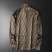 Fend1 Shirt , Brown  - 4