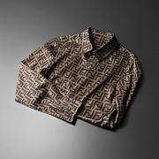 Fend1 Shirt , Brown  - 6