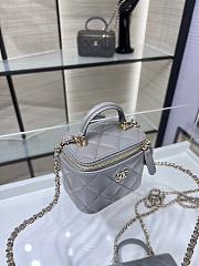  chene1 Cosmetic box AP2198YA24 Size:11x8.5x7cm gery  - 2