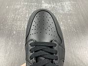 AIR JORDAN 1 LOW 'TRIPLE BLACK' 553558-091 - 2