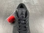 AIR JORDAN 1 LOW 'TRIPLE BLACK' 553558-091 - 4
