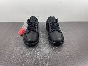 AIR JORDAN 1 LOW 'TRIPLE BLACK' 553558-091 - 3