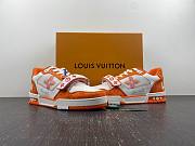 Louis Vuitton LV trainer orange  - 1