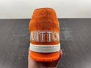 Louis Vuitton LV trainer orange  - 4
