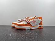 Louis Vuitton LV trainer orange  - 3