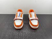 Louis Vuitton LV trainer orange  - 2