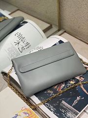 D1OR DOUBLE BAG 8641U25 Size:28x16.5x3cm grey - 3