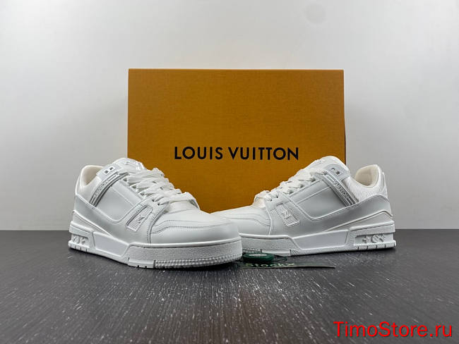 1ouis Vu1tton   trainer white  - 1