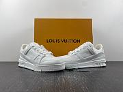 1ouis Vu1tton   trainer white  - 1