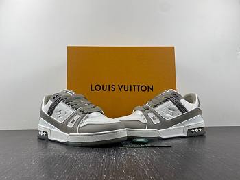 1ouis Vu1tton  Trainer Grey White 