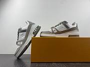 1ouis Vu1tton  Trainer Grey White  - 5