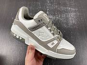 1ouis Vu1tton  Trainer Grey White  - 3