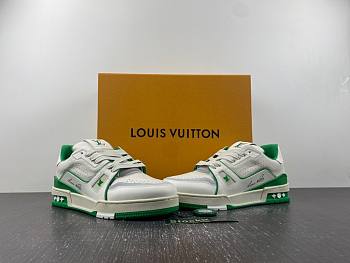 1ouis Vu1tton LV trainer green cement 