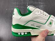 1ouis Vu1tton LV trainer green cement  - 3