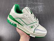 1ouis Vu1tton LV trainer green cement  - 2