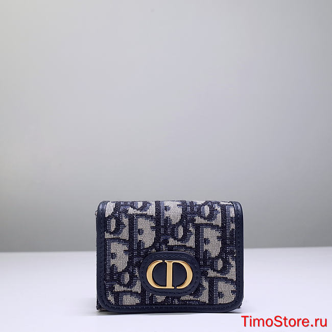 D1OR WALLET   Size:9.5x7.5x3.5cm - 1