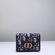 D1OR WALLET   Size:9.5x7.5x3.5cm - 1