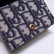 D1OR WALLET   Size:9.5x7.5x3.5cm - 2