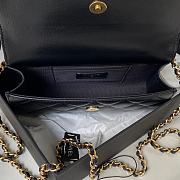 chene1 Handbag   Size:10x18x4.5cm black - 2