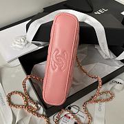 Chene1 Handbag   Size:17x9.5x8cm pink  - 6