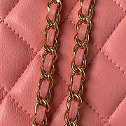 Chene1 Handbag   Size:17x9.5x8cm pink  - 2
