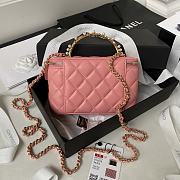 Chene1 Handbag   Size:17x9.5x8cm pink  - 4
