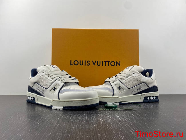 1ouis Vu1tton LV trainer blue - 1