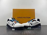 Louis Vuitton LV trainer black and white  - 1