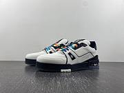 Louis Vuitton LV trainer black and white  - 2