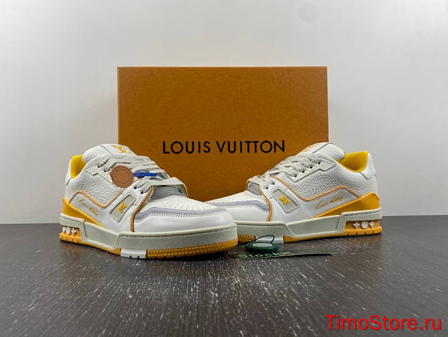  Lou1s Vu1tton LV trainer yellow  - 1