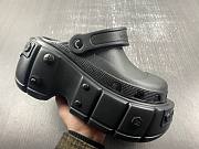 Crocs x Ba1enc1aga Hardcrocs Slide 'Nero Silver'  687397‑W1S8N‑1010 112 - 4