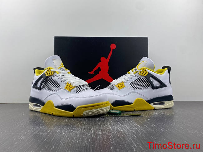 Air Jordan 4  Retro Vivid Sulfur (Women's) AQ9129-101 - 1