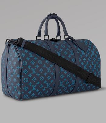 LOU1S VU1TTON MEN Keepall Bandoulière 55cm