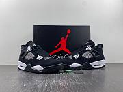 Air Jordan 4 “White Thunder” Black/White FQ8138-001 - 1