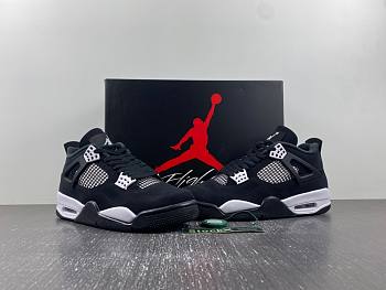 Air Jordan 4 “White Thunder” Black/White FQ8138-001