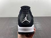Air Jordan 4 “White Thunder” Black/White FQ8138-001 - 2