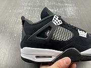 Air Jordan 4 “White Thunder” Black/White FQ8138-001 - 6