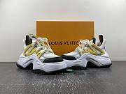 1ouis Vu1tton Archlight Sneakers  white yellow  - 1