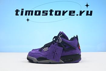 Air Jordan 4 Retro Travis Scott Purple (Friends and Family) 