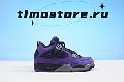 Air Jordan 4 Retro Travis Scott Purple (Friends and Family)  - 5