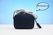 Gvcc1Women's Shoulder Leather Black Bags 22cm - 2