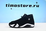 Jordan 14 Retro Black White 487471-016 - 1