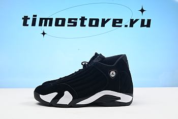 Jordan 14 Retro Black White 487471-016