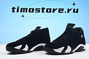 Jordan 14 Retro Black White 487471-016 - 3