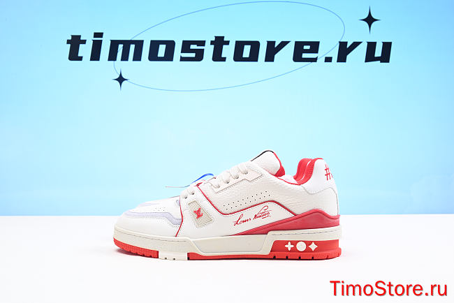 1ouis Vu1tton LV trainer red - 1