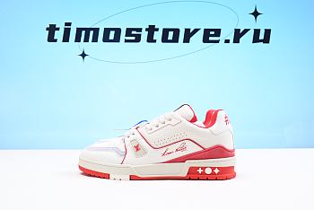 1ouis Vu1tton LV trainer red