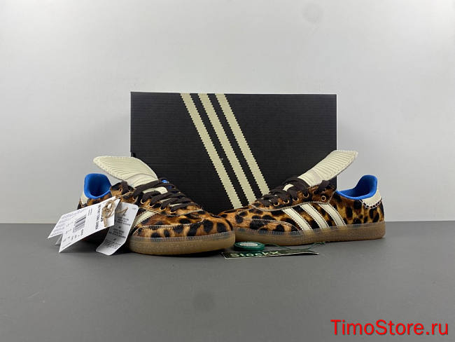Wales Bonner x adidas Samba Pony Leopard   IE0578 - 1