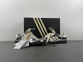 Wales Bonner x adidas Samba 'Metallic Silver'  IG8181 